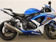 .
2009 Suzuki GSX-R750
$7899
Call (860) 598-4019 ext. 14
Engine Type: 4-stroke, liquid-cooled, DOHC
Displacement: 750 cc (45.8 cu. in.)
Bore and Stroke: 70.0 x 48.7 mm (2.756 x 1.917 in.)
Cooling: Liquid-cooled
Compression Ratio: 12.5 : 1
Fuel System: