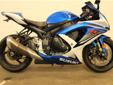 .
2009 Suzuki GSX-R750 Power close to a liter bike in a 600cc package!
$9849
Call (860) 341-5706 ext. 1449
Engine Type: 4-stroke, liquid-cooled, DOHC
Displacement: 750 cc (45.8 cu. in.)
Bore and Stroke: 70.0 x 48.7 mm (2.756 x 1.917 in.)
Cooling: