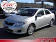 Â .
Â 
2009 Toyota Corolla LE Sedan 4D
$11999
Call
Love PreOwned AutoCenter
4401 S Padre Island Dr,
Corpus Christi, TX 78411
Love PreOwned AutoCenter in Corpus Christi, TX treats the needs of each individual customer with paramount concern. We know that you