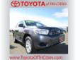 2009 Toyota Highlander
Â 
Internet Price
$20,988.00
Stock #
A30673
Vin
JTEES41A592134210
Bodystyle
SUV
Doors
4 door
Transmission
Auto
Engine
V-6 cyl
Odometer
44902
Call Now: (888) 219 - 5831
Â Â Â  
Vehicle Comments:
Pricing after all Manufacturer Rebates and