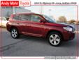 Andy Mohr Toyota
8941 US 36, Avon, Indiana 46123 -- 800-511-9809
2009 Toyota Highlander Limited Pre-Owned
800-511-9809
Price: $33,995
All Vehicles Pass a Multi Point Inspection!
Click Here to View All Photos (18)
In-House Financing Available!
