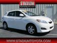 Stadium Toyota
2009 Toyota Matrix Pre-Owned
$16,499
CALL - 813-872-4881
(VEHICLE PRICE DOES NOT INCLUDE TAX, TITLE AND LICENSE)
Year
2009
Condition
Used
VIN
2T1KU40E59C056440
Stock No
P7684
Price
$16,499
Mileage
48400
Exterior Color
WHITE
Make
Toyota