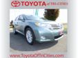Summit Auto Group Northwest
Call Now: (888) 219 - 5831
2009 Toyota Venza
Internet Price
$19,988.00
Stock #
G30710
Vin
4T3ZE11A49U014319
Bodystyle
Crossover
Doors
4 door
Transmission
Auto
Engine
I-4 cyl
Odometer
21076
Comments
Pricing after all