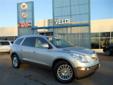 Velde Cadillac Buick GMC
2220 N 8th St., Pekin, Illinois 61554 -- 888-475-0078
2010 Buick Enclave CXL w/1XL Pre-Owned
888-475-0078
Price: $35,760
We Treat You Like Family!
Click Here to View All Photos (34)
We Treat You Like Family!
Description:
Â 
CAN YOU