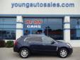 Young Chevrolet Cadillac
Receive a Free Carfax Report!
Â 
2010 Cadillac SRX ( Click here to inquire about this vehicle )
Â 
If you have any questions about this vehicle, please call
Used Car Sales 866-774-9448
OR
Click here to inquire about this vehicle