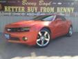 Â .
Â 
2010 Chevrolet Camaro
$24995
Call (855) 417-2309 ext. 648
Benny Boyd CDJ
(855) 417-2309 ext. 648
You Will Save Thousands....,
Lampasas, TX 76550
This Camaro is a 1 Owner with a Clean Vehicle History report. Easy to use Steering Wheel Controls. Sport