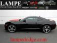 Â .
Â 
2010 Chevrolet Camaro
$27995
Call (559) 765-0757
Lampe Dodge
(559) 765-0757
151 N Neeley,
Visalia, CA 93291
We won't be satisfied until we make you a raving fan!
Vehicle Price: 27995
Mileage: 43759
Engine: Gas V8 6.2L/378
Body Style: Coupe