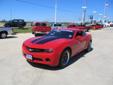 Orr Honda
4602 St. Michael Dr., Texarkana, Texas 75503 -- 903-276-4417
2010 Chevrolet Camaro LS Pre-Owned
903-276-4417
Price: $23,877
Ask About our Financing Options!
Click Here to View All Photos (26)
All of our Vehicles are Quality Inspected!