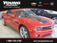 Young Chevrolet Cadillac
Your Best Deal is always in Owosso!
2010 Chevrolet Camaro ( Click here to inquire about this vehicle )
Asking Price $ 35,995.00
If you have any questions about this vehicle, please call
Used Car Sales
866-774-9448
OR
Click here to