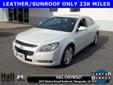 Price: $16700
Make: Chevrolet
Model: Malibu
Color: White
Year: 2010
Mileage: 22527
3.6L V6 SPI DOHC VVT and sunroof. White Beauty! Look! Look! Look! Hall Chevrolet VA is very proud to offer this beautiful-looking 2010 Chevrolet Malibu. This wonderful