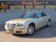 Â .
Â 
2010 Chrysler 300
$18000
Call (512) 948-3430 ext. 1816
Benny Boyd CDJ
(512) 948-3430 ext. 1816
You Will Save Thousands....,
Lampasas, TX 76550
This 300 is a 1 Owner in great condition. LOW MILES! Just 31393. Rear A/C & Heat. Premium Sound wAux/iPod