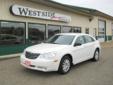 Westside Service
6033 First Street, Auburndale, Wisconsin 54412 -- 877-583-8905
2010 Chrysler Sebring Touring Pre-Owned
877-583-8905
Price: $11,995
Call for warranty info.
Click Here to View All Photos (15)
Call for financing options.
Description:
Â 
IS IT