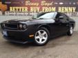 Â .
Â 
2010 Dodge Challenger
$24777
Call (855) 417-2309 ext. 480
Benny Boyd CDJ
(855) 417-2309 ext. 480
You Will Save Thousands....,
Lampasas, TX 76550
Low Miles! Just 11769! This Challenger is a 1 Owner with a Clean Vehicle History report. Premium Sound
