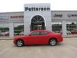 Â .
Â 
2010 Dodge Charger
$18999
Call (903) 225-2708 ext. 915
Patterson Motors
(903) 225-2708 ext. 915
Call Stephaine For A Super Deal,
Kilgore - UPSIDE DOWN TRADES WELCOME CALL STEPHAINE, TX 75662
MAKE SURE TO ASK FOR STEPHAINE BARBER TO INSURE THAT YOU
