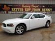 Â .
Â 
2010 Dodge Charger
$18995
Call (855) 417-2309 ext. 380
Benny Boyd CDJ
(855) 417-2309 ext. 380
You Will Save Thousands....,
Lampasas, TX 76550
This Charger is a 1 Owner in great condition. LOW MILES! Just 24119. Premium Sound wAux/iPod inputs. Sport