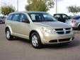 Sands Chevrolet - Surprise
16991 W. Waddell Rd., Surprise, Arizona 85388 -- 602-926-2038
2010 Dodge Journey SE Pre-Owned
602-926-2038
Price: $13,985
Call for special reduced pricing!
Click Here to View All Photos (26)
Call for special reduced pricing!
