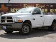 Â .
Â 
2010 Dodge Ram 3500 ST
$25000
Call (806) 853-9631 ext. 42
Benny Boyd Lamesa
(806) 853-9631 ext. 42
1611 Lubbock Hwy,
Lamesa, TX 79331
This Ram 3500 is a 1 Owner w/a clean CarFax history report. Non-Smoker. Premium Sound. Easy to use Steering Wheel