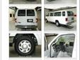 2010 Ford Econoline 350 Super Duty
Has 5.4L V8 16V MPFI SOHC Flexible Fuel engine.
It has Automatic transmission.
Great looking vehicle in White.
It has Gray interior.
Auxilliary engine cooler
3rd Row Hip Room: 66.8
Front suspension stabilizer bar