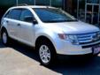 Price: $19100
Make: Ford
Model: Edge
Color: Silver
Year: 2010
Mileage: 32973
Check out this Silver 2010 Ford Edge SE with 32,973 miles. It is being listed in Nashville, GA on EasyAutoSales.com.
Source: