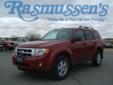 Â .
Â 
2010 Ford Escape
$24000
Call 712-732-1310
Rasmussen Ford
712-732-1310
1620 North Lake Avenue,
Storm Lake, IA 50588
Our 2010 Escape XLT 4WD offers five-passenger seating and five doors, including the rear lift-gate. Packing a standard 2.5-liter DOHC