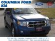 Â .
Â 
2010 Ford Escape
$18989
Call (860) 724-4073 ext. 155
Columbia Ford Kia
(860) 724-4073 ext. 155
234 Route 6,
Columbia, CT 06237
This ample SUV, with its grippy 4WD, will handle anything mother nature decides to throw at you*** STOP!! Read this!!!