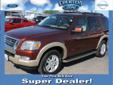 Â .
Â 
2010 Ford Explorer Eddie Bauer
$24750
Call (877) 338-4950 ext. 235
Courtesy Ford
(877) 338-4950 ext. 235
1410 West Pine Street,
Hattiesburg, MS 39401
ONE OWNER FORD PROGRAM CPO UNIT, 3MTH/3000 BUMPER TO BUMPER, 6/100000 POWERTRAIN WARRANTY. FIRST OIL