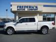 Â .
Â 
2010 Ford F-150
$35991
Call (301) 710-5035 ext. 79
The Frederick Motor Company
(301) 710-5035 ext. 79
1 Waverley Drive,
Frederick, MD 21702
What a beautiful F150! Whats even better is the Ford Certified Pre Owned 7 year 100,000 mile warranty!! This