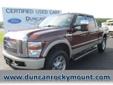 Price: $37969
Make: Ford
Model: F250
Color: Royal Red Metallic
Year: 2010
Mileage: 66255
INCLUDED IN THE PURCHASE PRICE IS A 12 MONTH OR 12, 000 MILE LIMITED POWER TRAIN WARRANTY!! ! F-250 SuperDuty King Ranch, 4D Crew Cab, Power Stroke 6.4L V8 DI 32V OHV