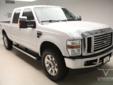 Price: $36182
Make: Ford
Model: F250
Color: White
Year: 2010
Mileage: 43484
This 2010 Ford Super Duty F-250 Lariat Crew Cab 4x4 Fx4 with only 43484 miles is proudly offered by Vernon Auto Group. This o ne o wner pic kup comes e quipped with leather heated