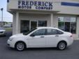 Â .
Â 
2010 Ford Focus
$12994
Call (877) 892-0141 ext. 45
The Frederick Motor Company
(877) 892-0141 ext. 45
1 Waverley Drive,
Frederick, MD 21702
Contact anyone of our Used Car Sales Specialist for details and to schedule a test drive!
Vehicle Price: