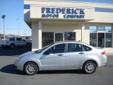Â .
Â 
2010 Ford Focus
$13991
Call (877) 892-0141 ext. 138
The Frederick Motor Company
(877) 892-0141 ext. 138
1 Waverley Drive,
Frederick, MD 21702
Check out this clean Focus SE. It comes complete with power equipment, CD, and much more. Drive with
