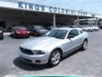 .
2010 Ford Mustang V6
$13500
Call (912) 228-3108 ext. 58
Kings Colonial Ford
(912) 228-3108 ext. 58
3265 Community Rd.,
Brunswick, GA 31523
Boasting exemplary craftsmanship, this 2010 Ford Mustang practically sings Puccini. It's outfitted with the