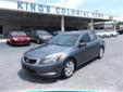 .
2010 Honda Accord EX-L w/Navigation & Moonroof
$13000
Call (912) 228-3108 ext. 59
Kings Colonial Ford
(912) 228-3108 ext. 59
3265 Community Rd.,
Brunswick, GA 31523
Drivers only for this stunning and powerful 2010 Honda Accord EX-L w/Navigation &