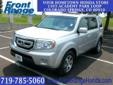 Â .
Â 
2010 Honda Pilot
$30834
Call 719-785-5060
Front Range Honda
719-785-5060
1103 Academy Park Loop,
Colorado Springs, CO 80910
Pilot Touring, 4WD, 3rd row seats: split-bench, Heated front seats, Leather-Trimmed Seats, Navigation System, and Power