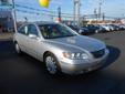 Price: $17601
Make: Hyundai
Model: Azera
Color: Silver
Year: 2010
Mileage: 43685
Don't miss this golden opportunity to become a proud owner of this vehicle .Call and Ask for your Internet discount! All prices based on Kelly Blue Book and Nada. Questions?