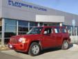 Flatirons Hyundai
2555 30th Street, Boulder, Colorado 80301 -- 888-703-2172
2010 Jeep Patriot Sport Pre-Owned
888-703-2172
Price: $15,917
Call for Availability
Click Here to View All Photos (20)
Contact Internet Sales
Description:
Â 
This Sport Utility