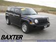 Baxter Chrysler Jeep Dodge
17950 Burt St., Â  Omaha, NE, US -68118Â  -- 402-317-5664
2010 Jeep Patriot Sport
Price Reduced!
Price: $ 17,998
We pay MORE for your trade! 
402-317-5664
About Us:
Â 
Over 54 years in business! We are part of the largest dealer