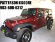Â .
Â 
2010 Jeep Wrangler Unlimited
$28995
Call (903) 225-2708 ext. 896
Patterson Motors
(903) 225-2708 ext. 896
Call Stephaine For A Super Deal,
Kilgore - UPSIDE DOWN TRADES WELCOME CALL STEPHAINE, TX 75662
MAKE SURE TO ASK FOR STEPHAINE BARBER TO INSURE