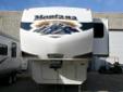.
2010 Keystone Montana 3455
$42900
Call (606) 928-6795
Summit RV
(606) 928-6795
6611 US 60,
Ashland, KY 41102
This Montana fifth wheel is the definition of camping made easy. There's great interior space, thanks to four slides. The rear living area is