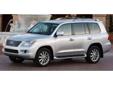 2010 Lexus LX 570 Base - $31,900
Oh yeah! Nav! 2010 Lexus LX 570 4WD. Creampuff! This beautiful 2010 Lexus LX is not going to disappoint. There you have it, short and sweet! Lexus has established itself as a name associated with quality. This Lexus LX