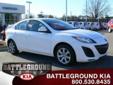 Â .
Â 
2010 Mazda Mazda3
$16995
Call 336-282-0115
Battleground Kia
336-282-0115
2927 Battleground Avenue,
Greensboro, NC 27408
This 2010 Mazda 3 is more entertaining and sophisticated than its price tag would suggest. If you're shopping for a small,