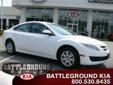 Â .
Â 
2010 Mazda Mazda6
$19995
Call 336-282-0115
Battleground Kia
336-282-0115
2927 Battleground Avenue,
Greensboro, NC 27408
Our Certified 2010 MAZDA6 i Sport offers class-leading handling, space, and engine performance from its V6.
This i Sport is