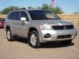 YourAutomotiveSource.com
16991 W. Waddell, Bldg B, Surprise, Arizona 85388 -- 602-926-2068
2010 Mitsubishi Endeavor Pre-Owned
602-926-2068
Price: $13,999
Click Here to View All Photos (26)
Description:
Â 
3.8L V6 MPI SOHC 24V. SUV buying made easy! STOP!