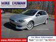 Price: $16495
Make: Mitsubishi
Model: Lancer Sportback
Color: Apex Silver Metallic
Year: 2010
Mileage: 19683
Virginia's Premier Used Car Superstore! V.I.A.D.A State Quality Dealer! Factory Bumper to Bumper or 3 month/3, 000 miles warranty on most