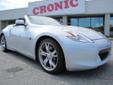 Cronic Buick GMC Chrysler Dodge Jeep Ram
With Over 34 Years in business, Let Us be Your Lifetime Dealer!
2010 Nissan 370Z ( Click here to inquire about this vehicle )
Asking Price $ 33,500.00
If you have any questions about this vehicle, please call