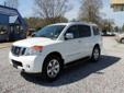 Â .
Â 
2010 Nissan Armada
$27995
Call
Lincoln Road Autoplex
4345 Lincoln Road Ext.,
Hattiesburg, MS 39402
For more information contact Lincoln Road Autoplex at 601-336-5242.
Vehicle Price: 27995
Mileage: 92786
Engine: V8 5.6l
Body Style: Suv
Transmission: