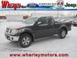 Wherley Motors
309 5th Street, Â  international falls, MN, US -56649Â  -- 877-350-7852
2010 Nissan Frontier SE
Low mileage
Price: $ 21,650
Call for financing information 
877-350-7852
About Us:
Â 
We are a three generation dealership. We offer wide selection