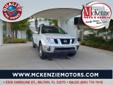 2010 Nissan Frontier SE V6 - $19,720
Clean Autocheck, One Owner, Leather, Moonroof, and Local Trade. Frontier LE, 4D Crew Cab, 4.0L V6 DOHC, 5-Speed Automatic with Overdrive, RWD, White, and Beige w/Leather Seating Surfaces. Who could say no to a flawless