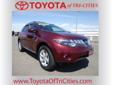 2010 Nissan Murano
Â 
Internet Price
$27,488.00
Stock #
T29417A
Vin
JN8AZ1MW1AW103851
Bodystyle
SUV
Doors
4 door
Transmission
Automatic
Engine
V-6 cyl
Odometer
32210
Call Now: (888) 219 - 5831
Â Â Â  
Vehicle Comments:
Sale price plus tax, license and $150