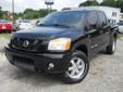 Â .
Â 
2010 Nissan Titan
$27998
Call 803-586-3220
Wilson Chevrolet
803-586-3220
798 US Hwy 321 North,
Winnsboro, SC 29180
Wilson Chrysler Jeep Dodge Ram Chevrolet located in Winnsboro, SC 29180; just 15 minutes from Killian Rd, Columbia Sc. There is only